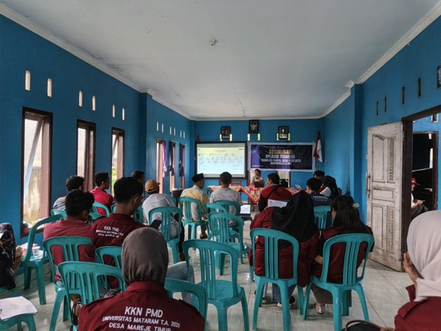 Pelatihan Pendataan TekaDesa di Desa Mareje Timur